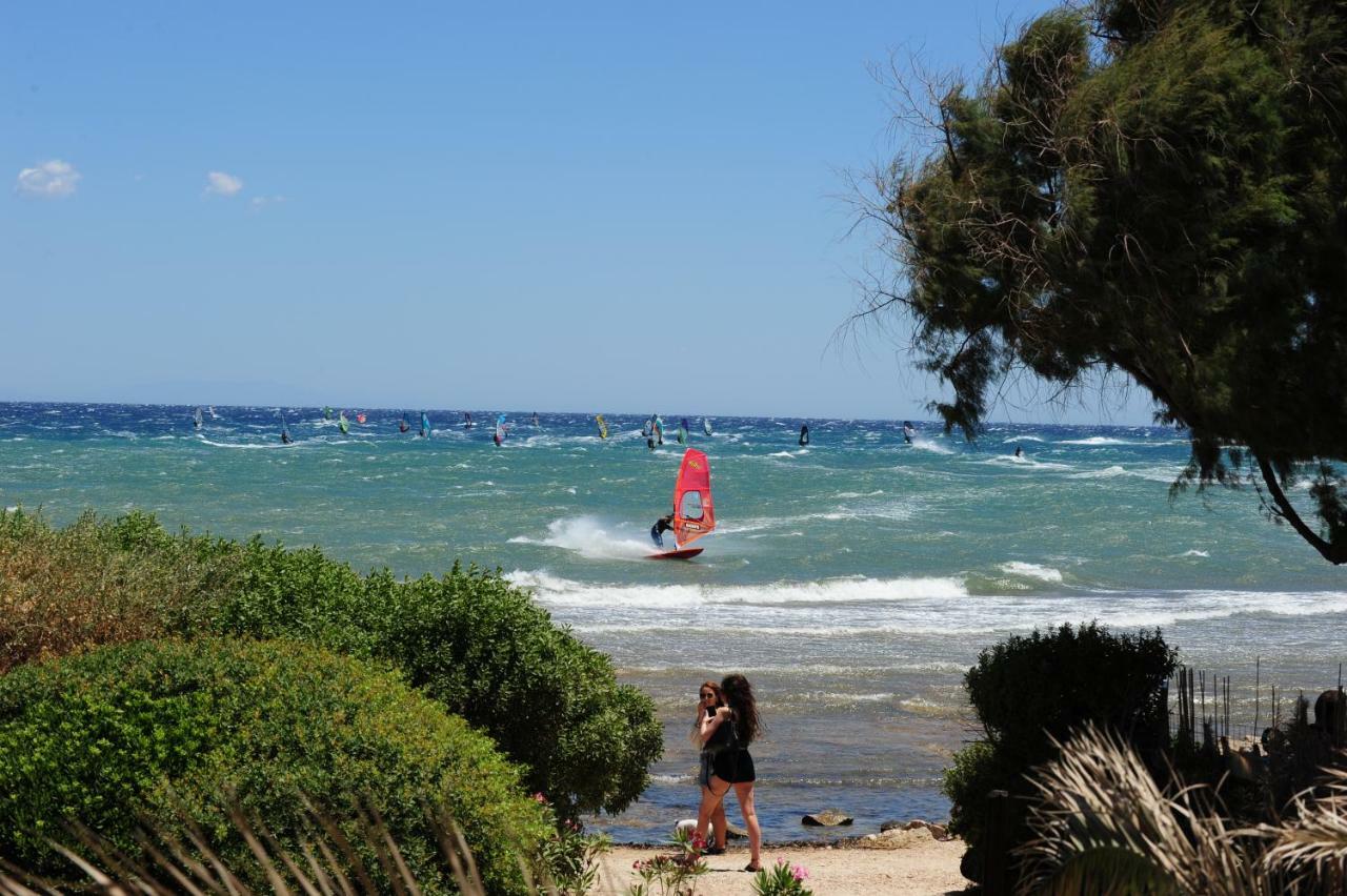 Windsurfing Seaside Apartment Artemida Extérieur photo