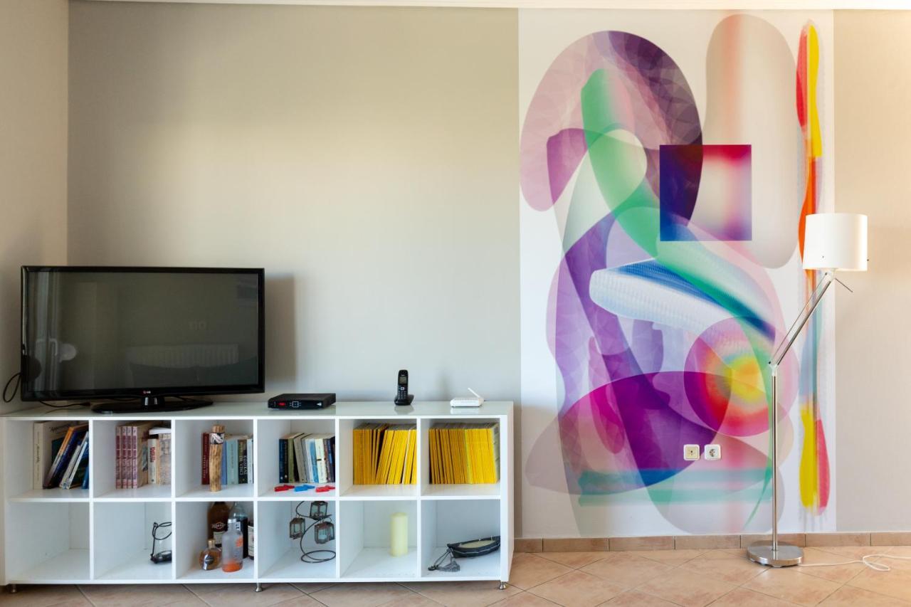 Windsurfing Seaside Apartment Artemida Extérieur photo